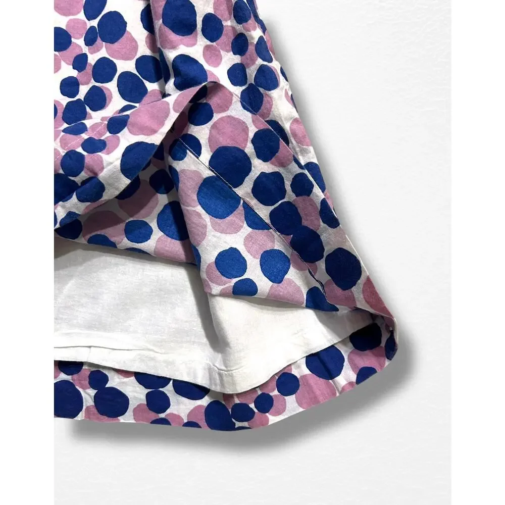 Mini Boden Polka Dot Ruffle Dress, Size 9/10